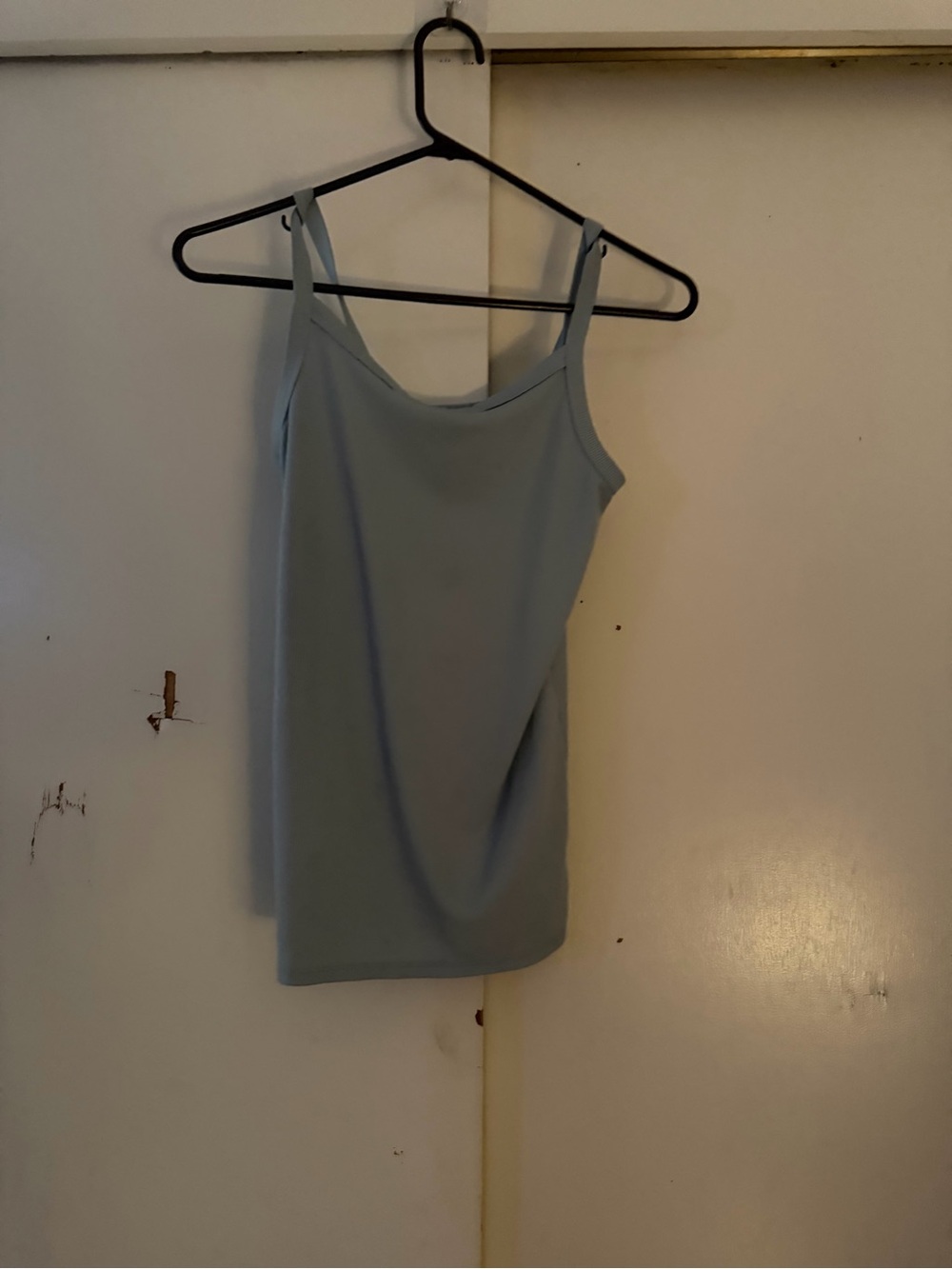 Light Blue Women's Tank Top - Classic Spaghetti Strap